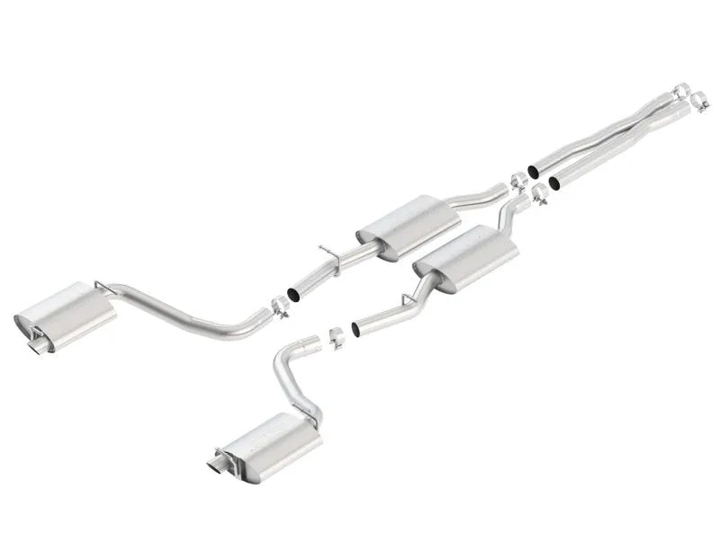 Borla 15-23 Dodge Charger R/T 5.7L No Tip Use Factory Valence Single Split Rear Exit S-Type Exhaust