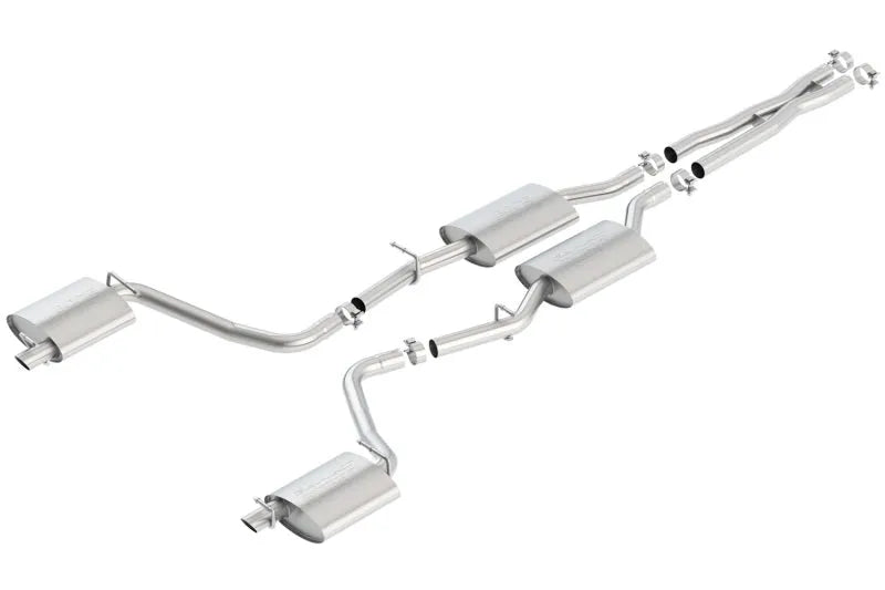Borla 15-23 Dodge Challenger 3.6L V6 S-TYPE Catback Exhaust No Tips Factory Valance