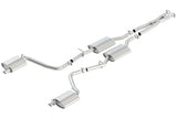Borla 15-23 Dodge Challenger 3.6L V6 S-TYPE Catback Exhaust No Tips Factory Valance