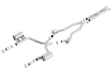 Borla 15-23 Charger SRT 392 / Scat Pack 6.4L Atak Catback Exhaust Single Split Rear Exit