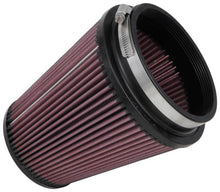 Load image into Gallery viewer, K&N Filter Universal Rubber Filter 5 inch Flange 6 1/2 inch Base 4 3/8 inch Top 7 inch Height