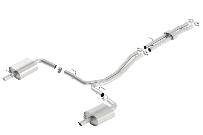 Borla 16-17 Ford Explorer 3.5L EcoBoost Dual Split Rear Ext SS S-Type CB Exhaust (No Tips)