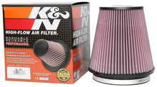 Load image into Gallery viewer, K&N Universal Clamp-On Air Filter 6in FLG / 7-1/2in B / 5in T / 7-1/2in H