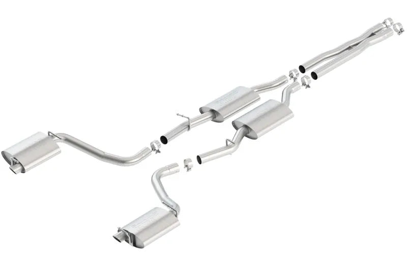 Borla 15-23 Dodge Charger R/T 5.7L No Tip Use Factory Valence Single Split Rear Exit S-Type Exhaust