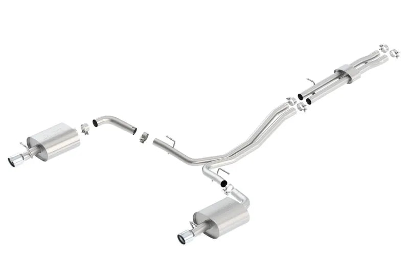 Borla 12-15 Ford Explorer 3.5L EcoBoost Dual Split Rear Ext SS S-Type CB Exhaust