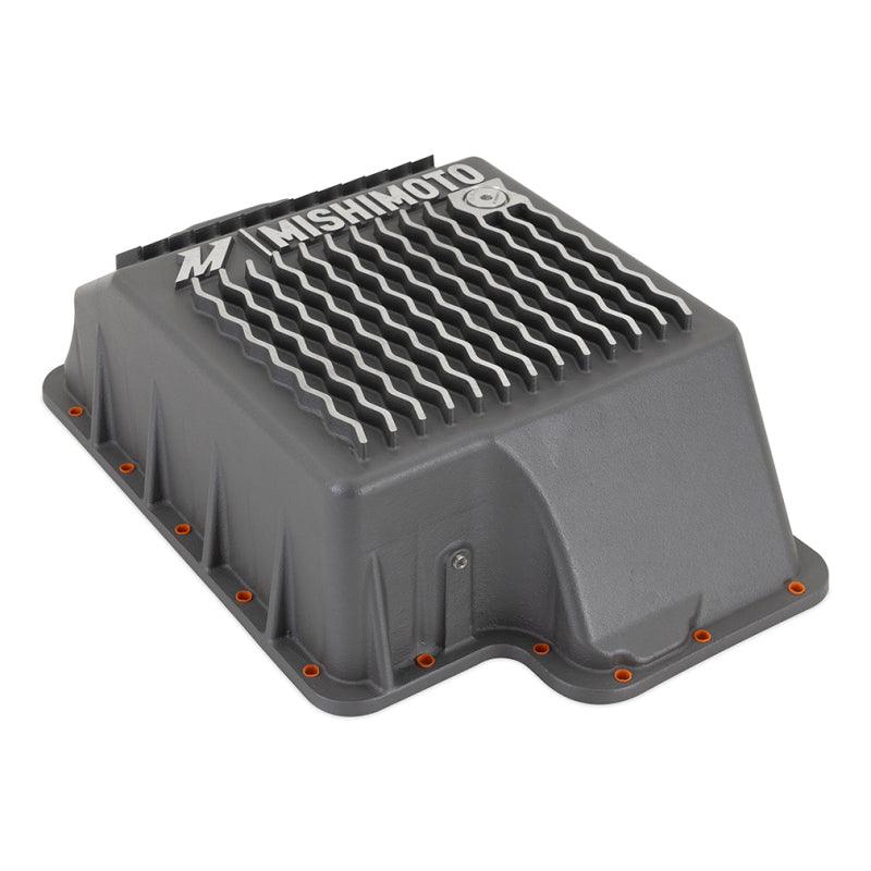Mishimoto 89-10 Powerstroke E4OD 4R100 5R110 Trans Pan Cast GR - Corvette Realm