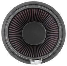 Load image into Gallery viewer, K&N Filter Universal Rubber Filter 5 inch Flange 6 1/2 inch Base 4 3/8 inch Top 7 inch Height
