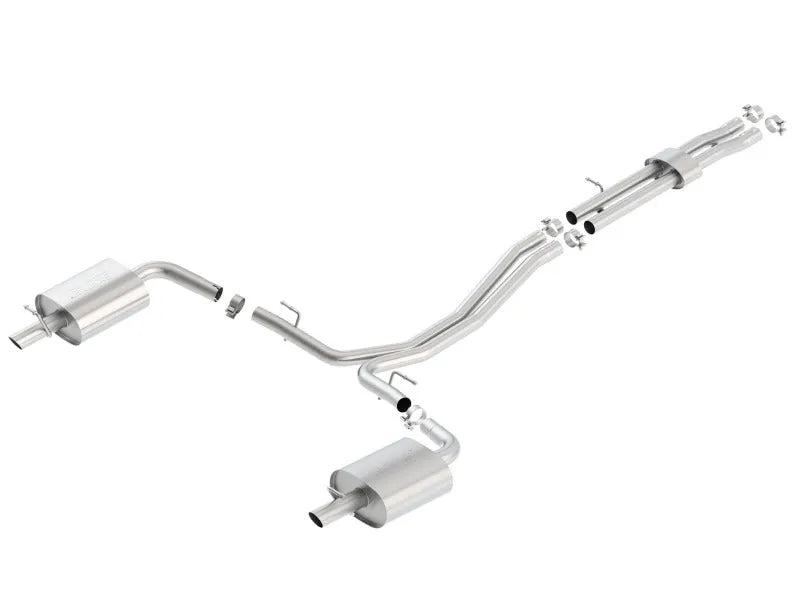 Borla 16-17 Ford Explorer 3.5L EcoBoost Dual Split Rear Ext SS S-Type CB Exhaust (No Tips)
