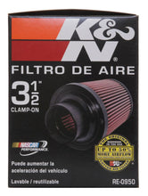 Load image into Gallery viewer, K&N Universal Rubber Filter 3 1/2inch ID FLG / 6inch Base / 4-5/8inch Top / 6inch Height - Corvette Realm