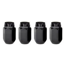 Load image into Gallery viewer, McGard Hex Lug Nut (Cone Seat) M14X1.5 / 22mm Hex / 1.635in. Length (4-Pack) - Black - Corvette Realm