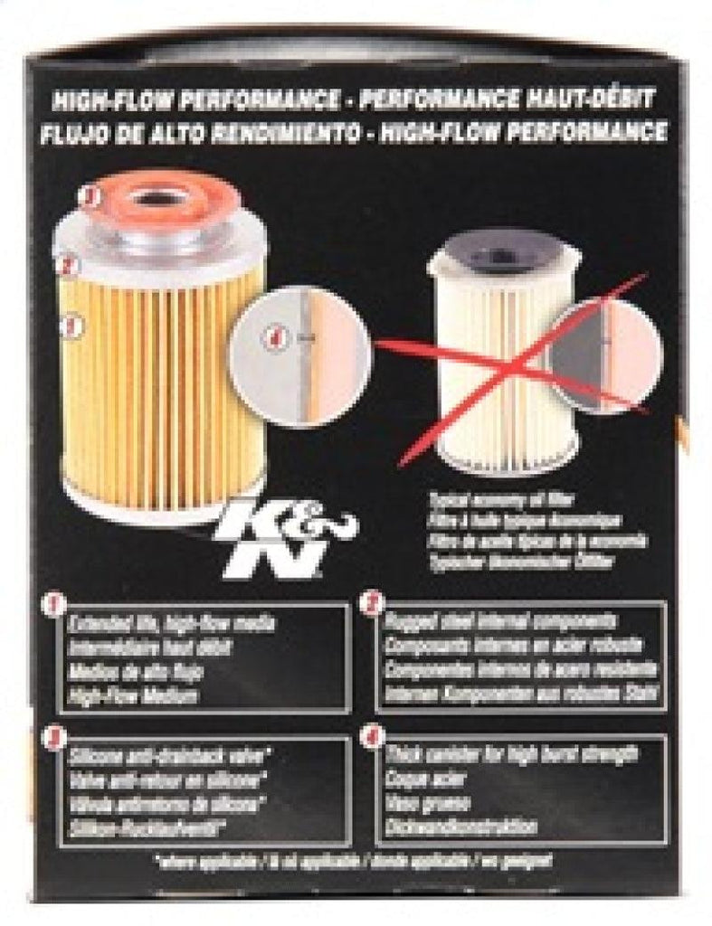 K&N Buick / Chevrolet / Oldsmobile Performance Gold Oil Filter - Corvette Realm