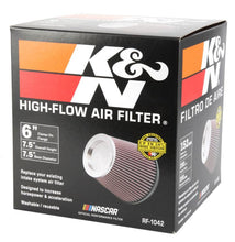 Load image into Gallery viewer, K&N Round Tapered Universal Air Filter 6in Flange ID x 7.5in Base OD x 5in Top OD x 6.5in Height - Corvette Realm
