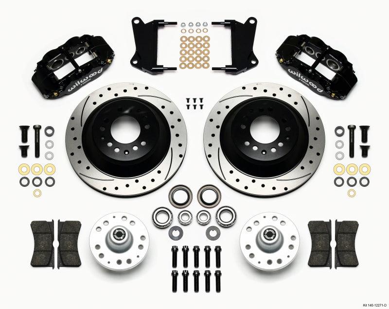 Wilwood Narrow Superlite 6R Front Hub & 1PC Rtr Kit 12.88in Dril 67-69 Camaro 64-72 Nova Chevelle - Corvette Realm