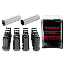 Load image into Gallery viewer, McGard SplineDrive Tuner 5 Lug Install Kit w/Locks & Tool (Cone) M14X1.5 / 22mm Hex - Blk - Corvette Realm