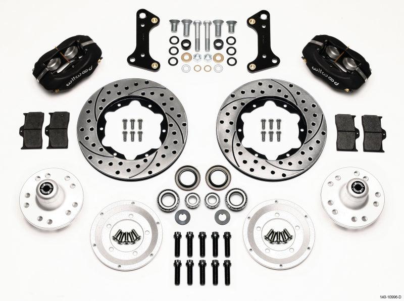 Wilwood Forged Dynalite Front Kit 11.00in Drilled 67-69 Camaro 64-72 Nova Chevelle - Corvette Realm