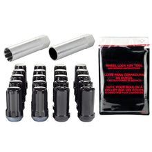 Load image into Gallery viewer, McGard SplineDrive Tuner 5 Lug Install Kit w/Locks & Tool (Cone) M14X1.5 / 22mm Hex - Blk - Corvette Realm