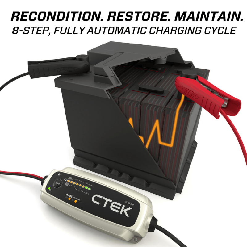 CTEK Battery Charger - MXS 5.0 4.3 Amp 12 Volt - Corvette Realm