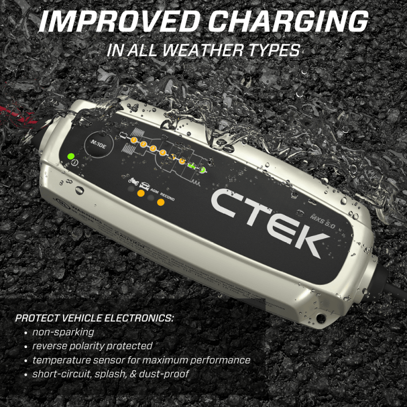 CTEK Battery Charger - MXS 5.0 4.3 Amp 12 Volt - Corvette Realm