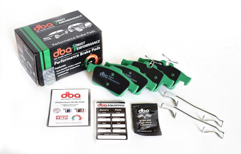 DBA 07-22 Nissan GT-R R35 Front Street Performance Brake Pad Kit - Corvette Realm