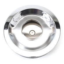 Load image into Gallery viewer, Edelbrock Air Cleaner Pro-Flo Series Round Steel Top Paper Element 14In Dia X 3 75In Dropped Base - Corvette Realm