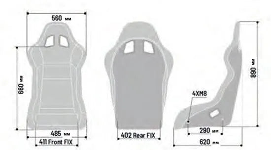 Sparco Seat Evo QRT Black - Corvette Realm