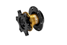 Load image into Gallery viewer, Sparco 6-Bolt Steering Wheel Quick Release - Gold