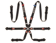 Load image into Gallery viewer, Sparco Belt Prime H2 6-Point FHR 2in Harness - Black