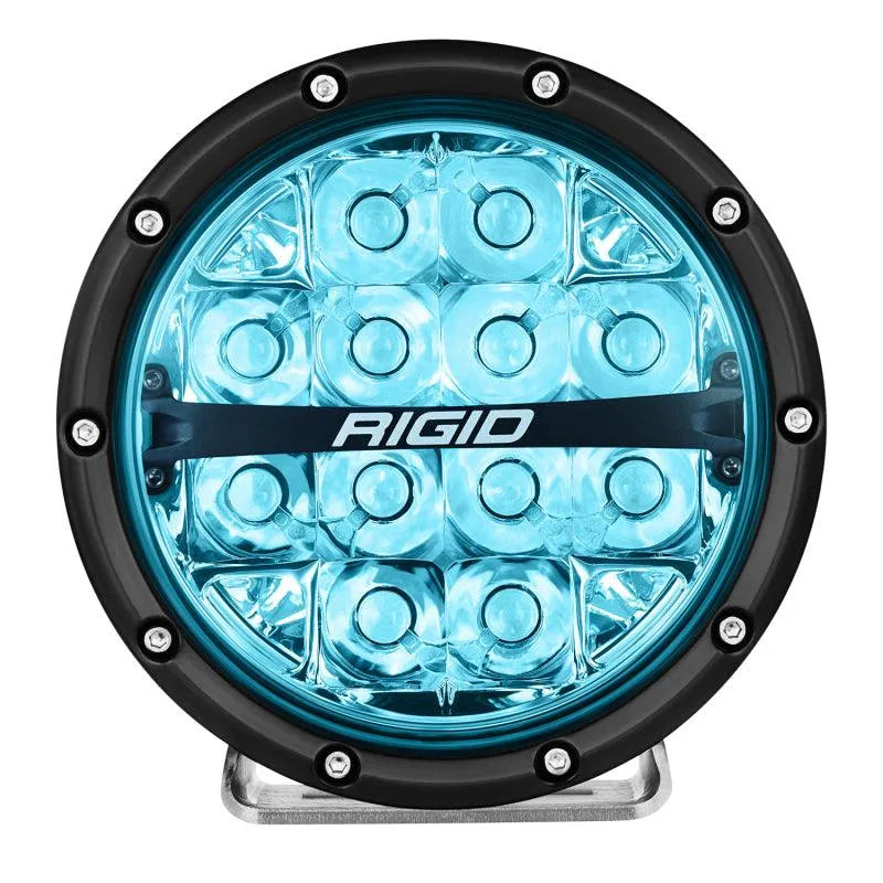 Rigid Industries 360-Series 6in LED Off-Road Spot Beam - RGBW (Pair) - Corvette Realm