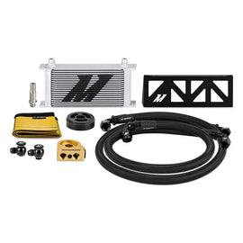 Mishimoto 22+ Subaru BRZ/Toyota GR86 Oil Cooler Kit Thermostatic - Silver - Corvette Realm