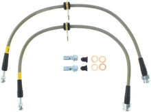 Load image into Gallery viewer, StopTech 07-13 Acura MDX Front SS Brake Lines - Corvette Realm