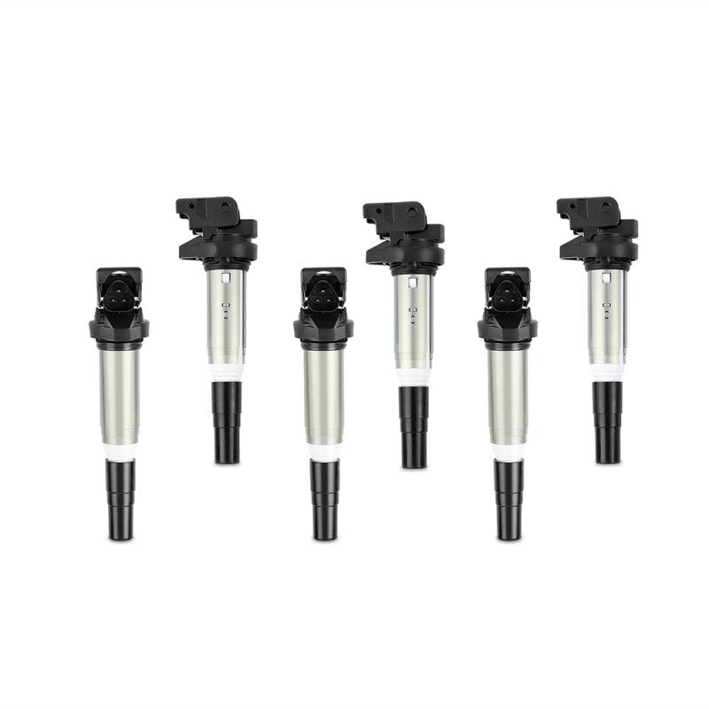 Mishimoto 2002+ BMW M54/N20/N52/N54/N55/N62/S54/S62 Six Cylinder Ignition Coil Set of 6 - Corvette Realm