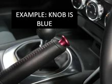 Load image into Gallery viewer, Cusco MISC Drift Knob Blue TOY-MIT-MAZ NOT For SW20/ JZA70/ IS300/ FD3S