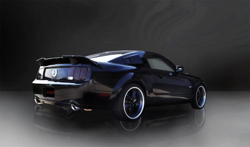 Corsa 05-10 Ford Mustang Shelby GT500 5.4L V8 Polished Sport Axle-Back Exhaust - Corvette Realm