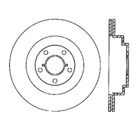 StopTech Power Slot 06-07 WRX / 05-08 LGT Rear Right Slotted Rotor - Corvette Realm