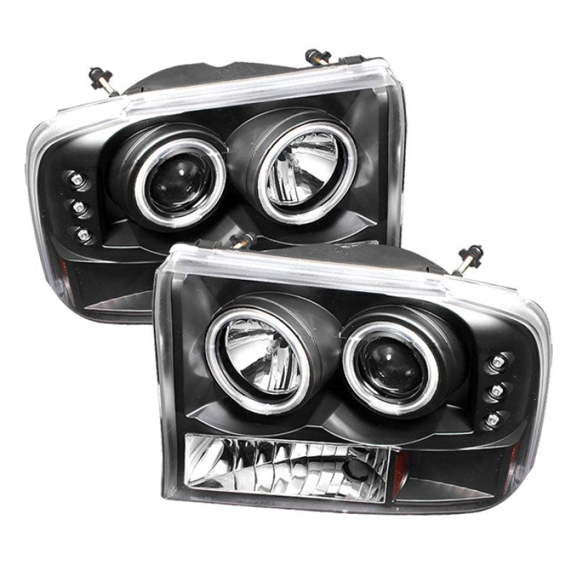 Spyder Ford F250 Super Duty 99-04 Projector Version 2 LED Halo LED Chrm PRO-YD-FF25099-1P-G2-C - Corvette Realm