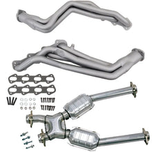 Load image into Gallery viewer, BBK 99-04 Ford Mustang Cobra/Mach1 1-5/8 Long Tube Headers w/High Flow Catted X-Pipe (Ti Ceramic)