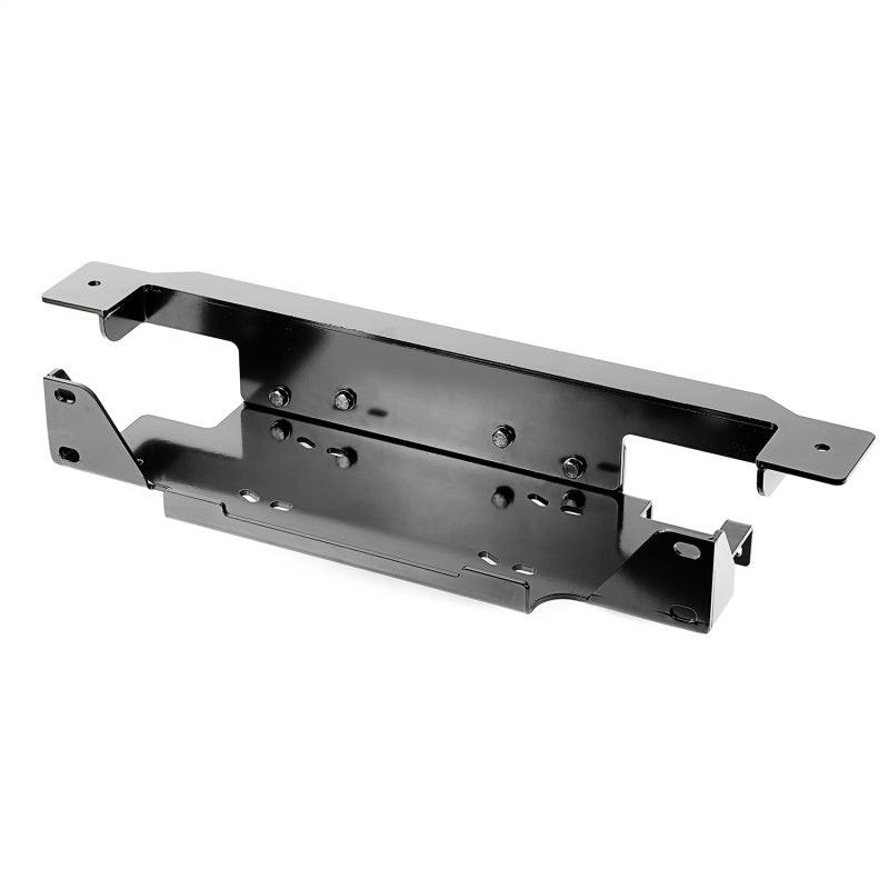 Rugged Ridge Winch Plate Stamped Bumper 13-18 Jeep Wrangler - Corvette Realm