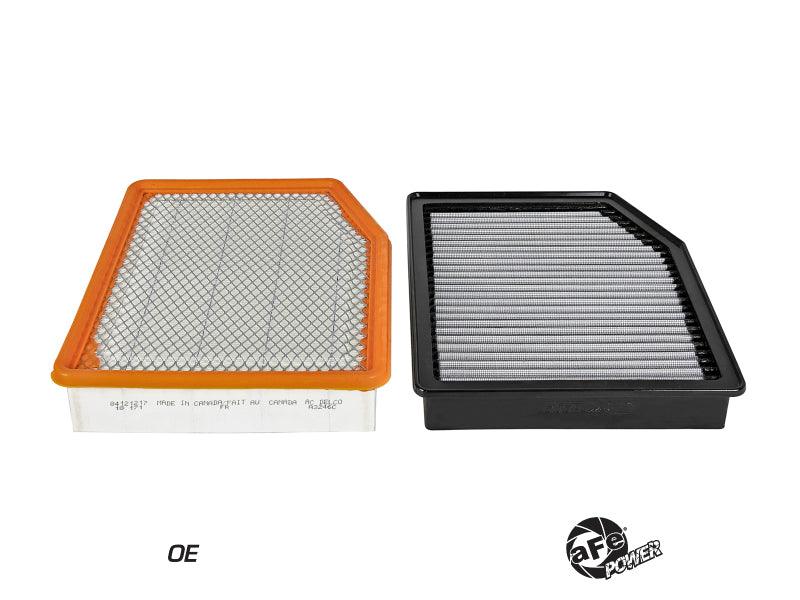 aFe MagnumFLOW Pro DRY S OE Replacement Filter 2019 GM Silverado/Sierra 1500 V6-2.7L/4.3L/V8-5.3 - Corvette Realm