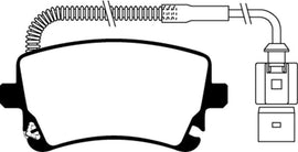 EBC 09-11 Audi A6 Quattro 3.0 Supercharged Yellowstuff Rear Brake Pads - Corvette Realm