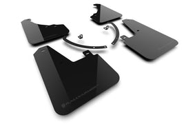 Rally Armor 2024+ Hyundai Santa Fe Black Mud Flap w/ Dark Grey Logo - Corvette Realm