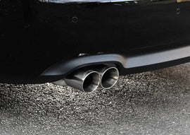 AWE Tuning Audi B8 A5 2.0T Touring Edition Exhaust - Quad Outlet Polished Silver Tips - Corvette Realm