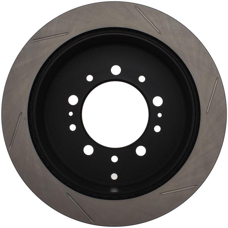 StopTech Power Slot 08-09 Lexus LX450/470/570 / 07-09 Toyota Tundra Slotted Right Rear Rotor - Corvette Realm