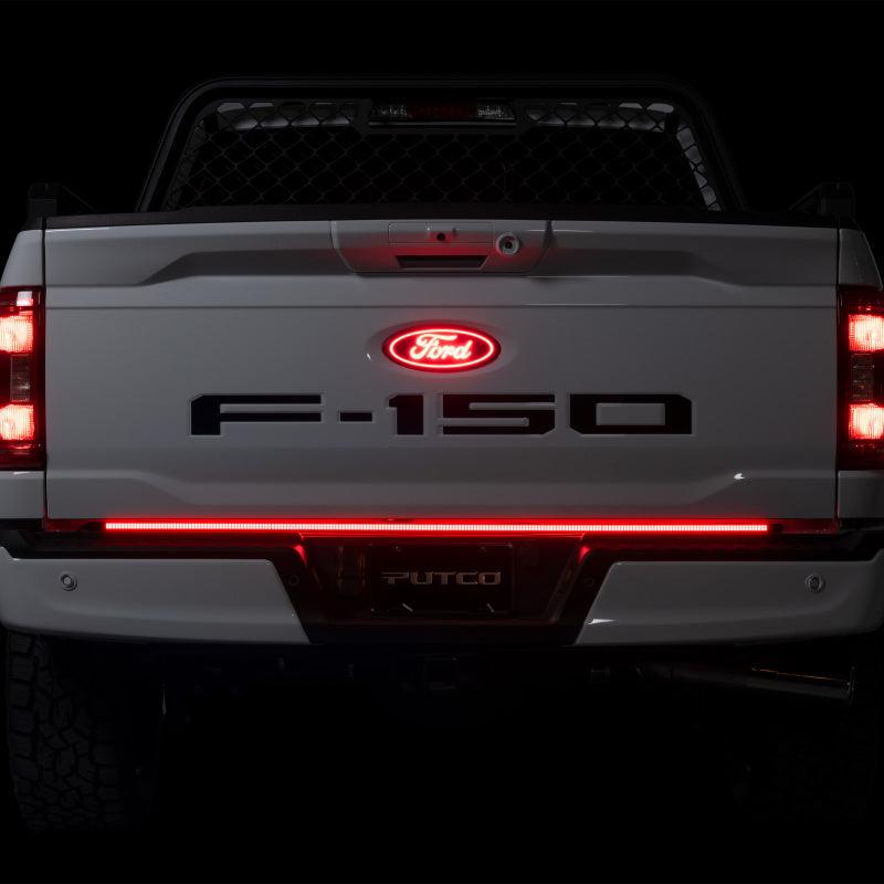 Putco 20-22 Ford Super Duty 60In Direct Fit Blade Kit Tailgate Bars (w/ LED or Halogen lamps) - Corvette Realm