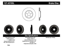 Load image into Gallery viewer, StopTech Infiniti G37 / Nissan 370Z SportStop Slotted &amp; Drilled Front Left Rotor - Corvette Realm