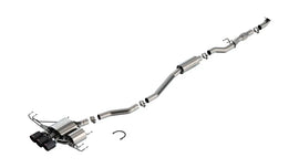Borla 23-25 Honda Civic Type R MT ATAK Catback Exhaust w/ 4in Black Anodized Carbon Fiber Tips