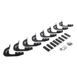 Go Rhino 14-22 Toyota 4Runner 4DR Mounting Brackets (For V-Series V3/RB10 Slim/RB20 Slim) - Tex. Blk - Corvette Realm