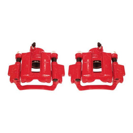 Power Stop 10-18 Lexus GX460 Rear Red Calipers w/Brackets - Pair - Corvette Realm