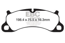 Load image into Gallery viewer, EBC 12-15 Porsche 911 (991) (Cast Iron Rotor only) 3.8 Carrera S Redstuff Front Brake Pads - Corvette Realm
