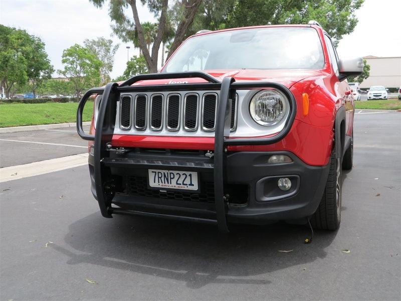 Rugged Ridge Grille Guard Black 15-18 Jeep Renegade - Corvette Realm