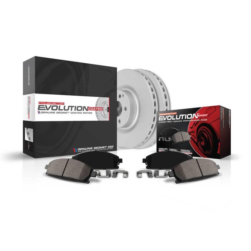 Power Stop 18-20 Kia Stinger Front Z23 Evolution Brake Kit - Corvette Realm